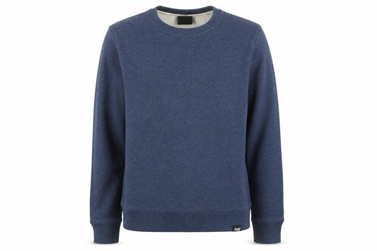 Front view of Superdry Women’s Blue UK 10 Crew Neck Pullover Sweatshirt Logo