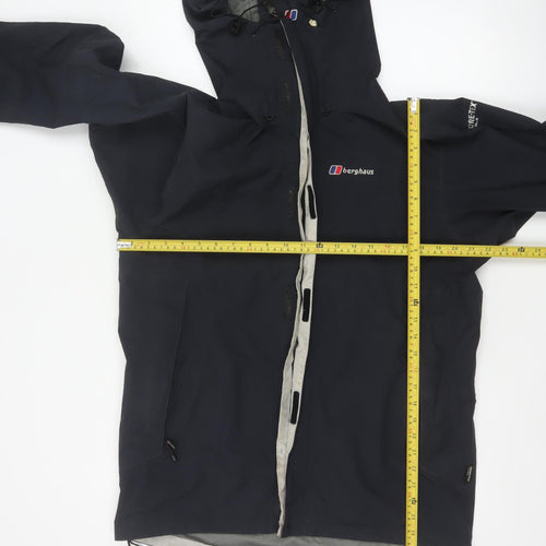 Berghaus Men’s Black M Waterproof Hooded Outdoor Rain Jacket