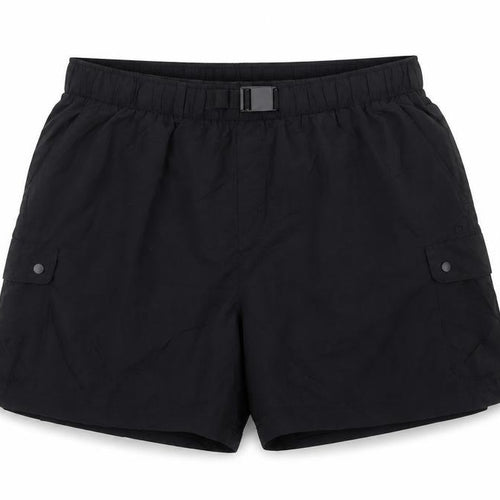 Goodmove Women’s Black Size 18 Cargo Utility Shorts Belted