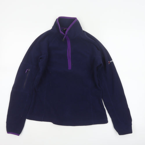 Berghaus Women’s Blue UK 10 Fleece 1/2 Zip Outdoor Sweatshirt
