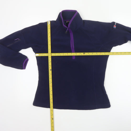 Berghaus Women’s Blue UK 10 Fleece 1/2 Zip Outdoor Sweatshirt