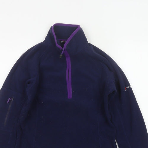 Berghaus Women’s Blue UK 10 Fleece 1/2 Zip Outdoor Sweatshirt