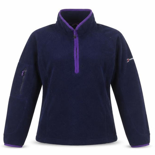 Berghaus Women’s Blue UK 10 Fleece 1/2 Zip Outdoor Sweatshirt