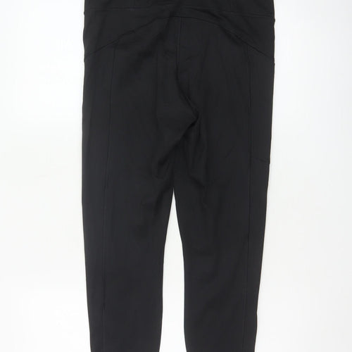 Marks & Spencer Women Black UK 12 High Waist Stretch Gym Leggings