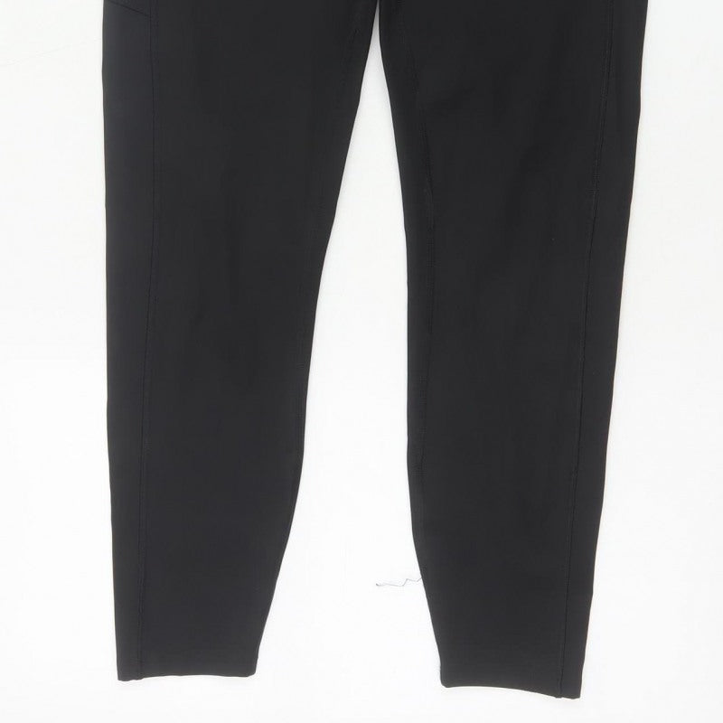 Marks & Spencer Women Black UK 12 High Waist Stretch Gym Leggings