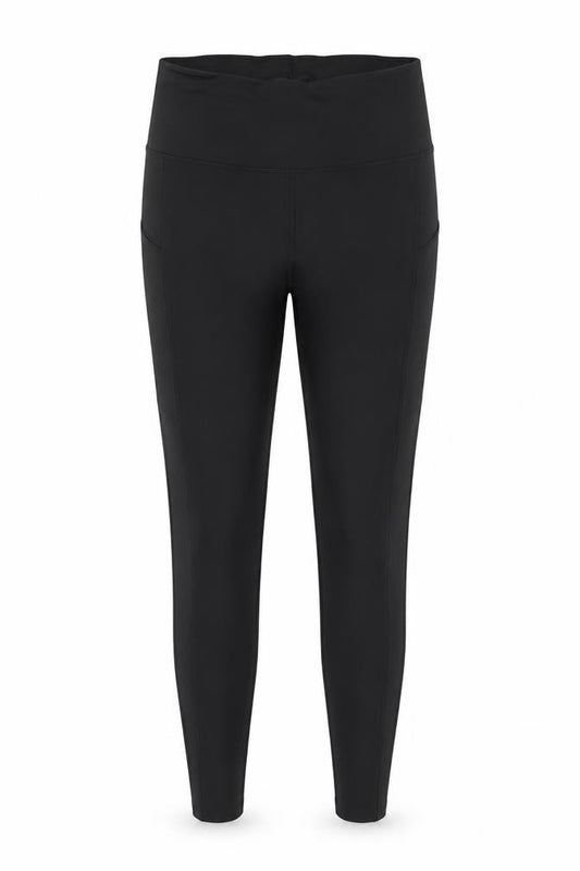 Marks & Spencer Women Black UK 12 High Waist Stretch Gym Leggings