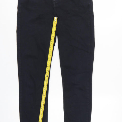 Topshop Moto Women Black W28 L32 Skinny Stretch Jeans