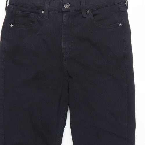 Topshop Moto Women Black W28 L32 Skinny Stretch Jeans
