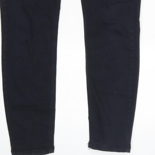 Topshop Moto Women Black W28 L32 Skinny Stretch Jeans