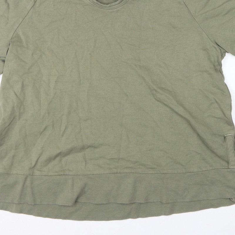 Marks and Spencer Per Una Women's Green M Tunic Sweatshirt