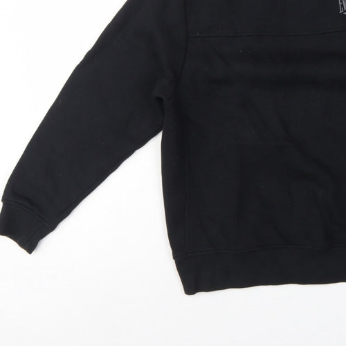 Everlast Boys Black Size 13 Pullover Fleece Logo Sweatshirt