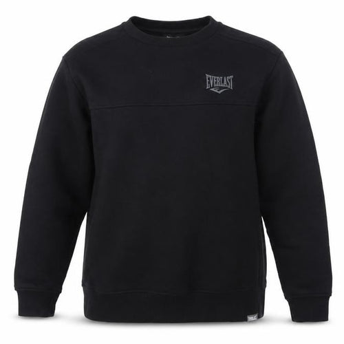 Everlast Boys Black Size 13 Pullover Fleece Logo Sweatshirt