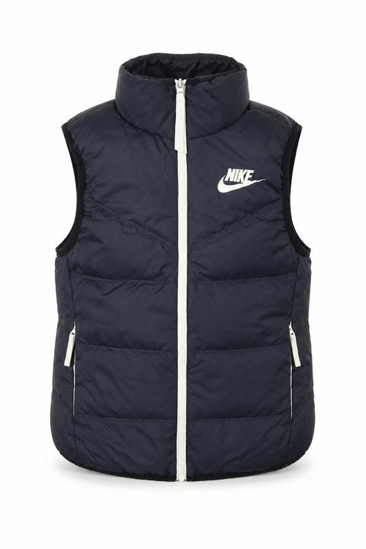 Nike Women’s Black XS Quilted Puffer Bodywarmer Gilet Zip