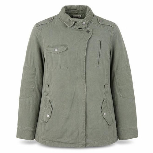 Next Women Green UK 14 Military Jacket Cotton Lined Padded