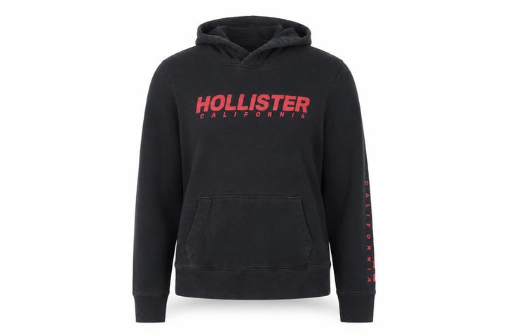 Hollister Women’s Black XS California Logo Pullover Hoodie