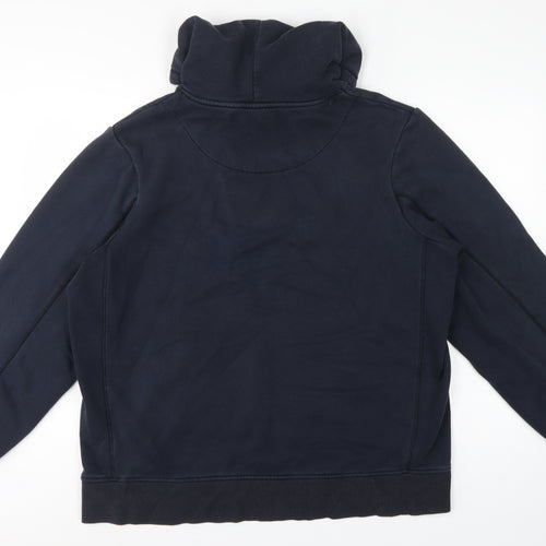 Canterbury Men’s Blue XL Pullover Hoodie Rugby Logo Pocket