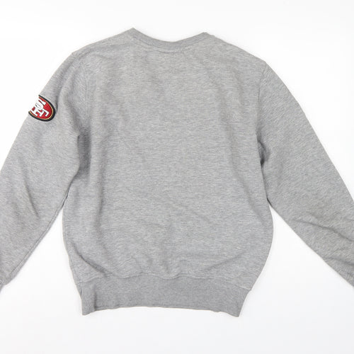 New Era Unisex Grey S San Francisco 49ers NFL Logo Sweatshirt