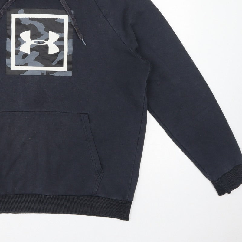 Additional view of Under Armour Men’s Black M Pullover Hoodie Camo Logo Fleece