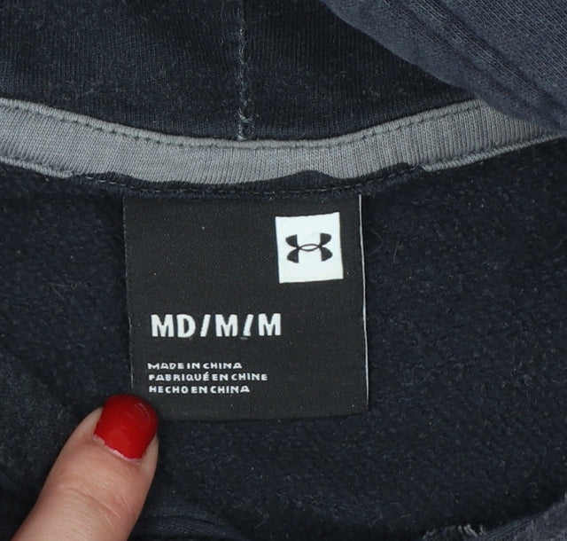 Additional view of Under Armour Men’s Black M Pullover Hoodie Camo Logo Fleece