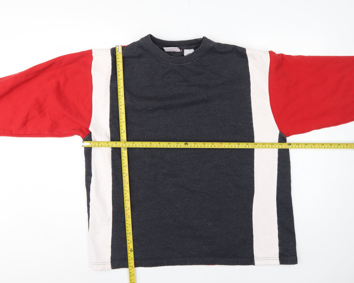 Generation One Athletics Women’s Multicoloured Colourblock Sweatshirt L