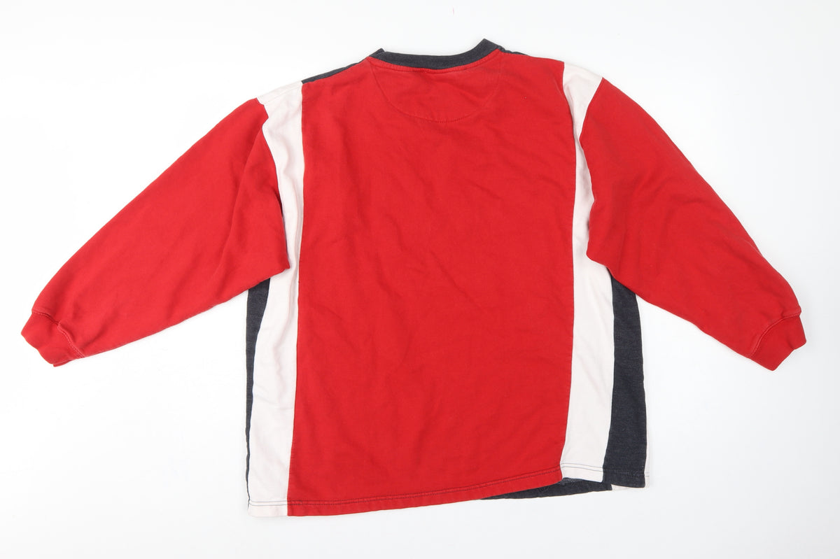 Generation One Athletics Women’s Multicoloured Colourblock Sweatshirt L