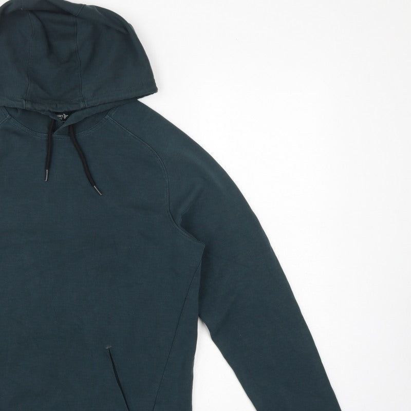 Old Navy Active Men’s Blue S Pullover Hoodie Stretch Fleece Pockets