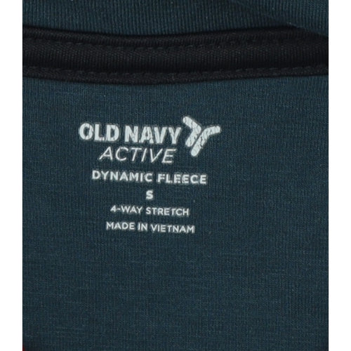 Old Navy Active Men’s Blue S Pullover Hoodie Stretch Fleece Pockets