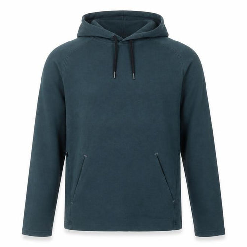 Old Navy Active Men’s Blue S Pullover Hoodie Stretch Fleece Pockets