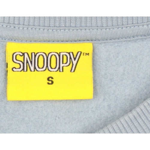 George Teens Blue S 8-10 Snoopy Peanuts Graphic Pullover Sweatshirt