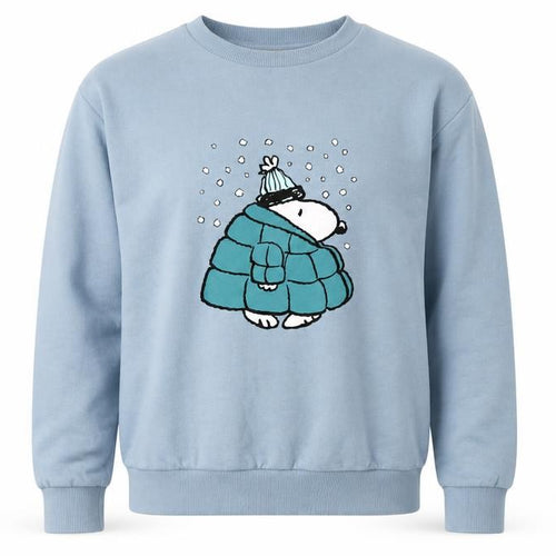 George Teens Blue S 8-10 Snoopy Peanuts Graphic Pullover Sweatshirt