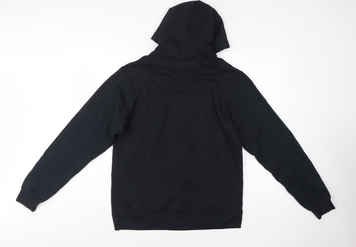 Brand and care label for Port & Company Men’s Black M Loki Marvel Studios Pullover Hoodie