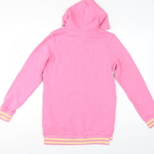 Saltrock Girls Pink 11-12 Years Pullover Hoodie Beach Graphic Cotton
