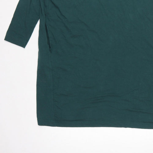 Seasalt Cornwall Women’s Green UK 12 Shift Jersey Pocket Dress