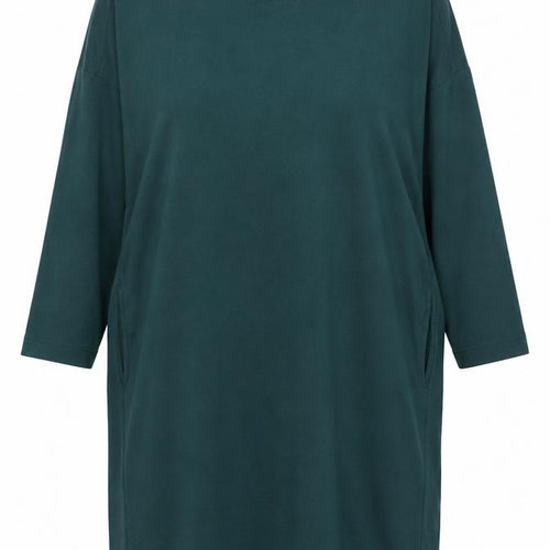 Seasalt Cornwall Women’s Green UK 12 Shift Jersey Pocket Dress