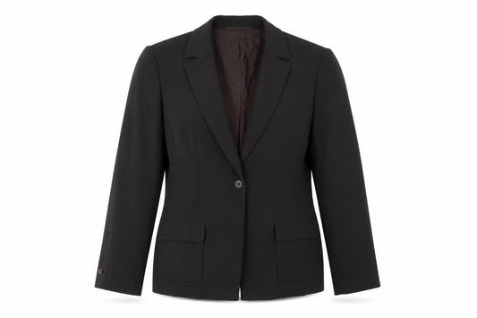 Precis Petite Women’s Black UK 16 Petite Single-Breasted Blazer