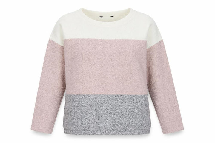 Marks and Spencer Women’s Multicoloured UK 14 Bouclé Colourblock Sweatshirt