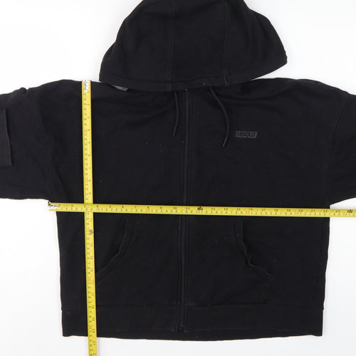 Everlast Women’s Black UK 14 Full Zip Hooded Fleece Hoodie Logo