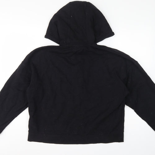 Everlast Women’s Black UK 14 Full Zip Hooded Fleece Hoodie Logo