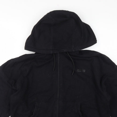 Everlast Women’s Black UK 14 Full Zip Hooded Fleece Hoodie Logo