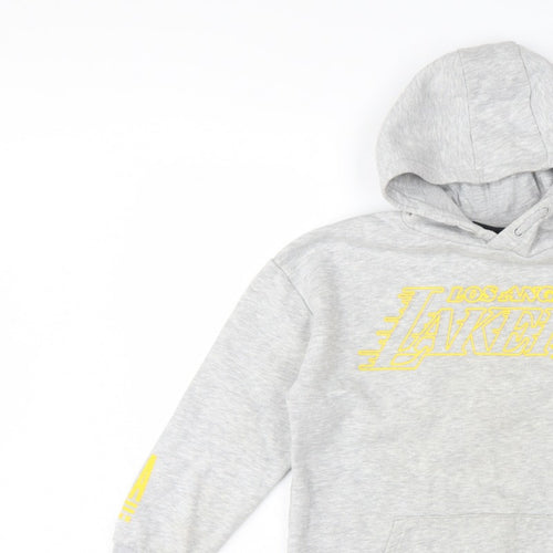NBA Boys Grey 9-10 Years LA Lakers Pullover Hoodie Basketball