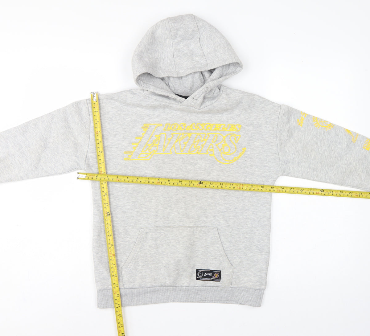 NBA Boys Grey 9-10 Years LA Lakers Pullover Hoodie Basketball