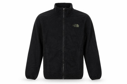 The North Face Men Black Small Fleece Full Zip Outdoor Jacket