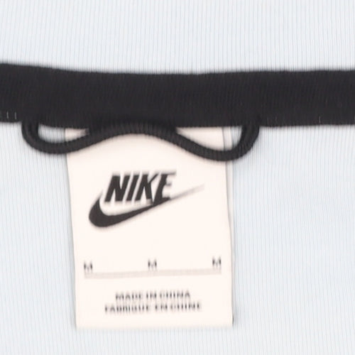 Nike Men Blue M Full Zip Hooded Tech Fleece Sports Hoodie