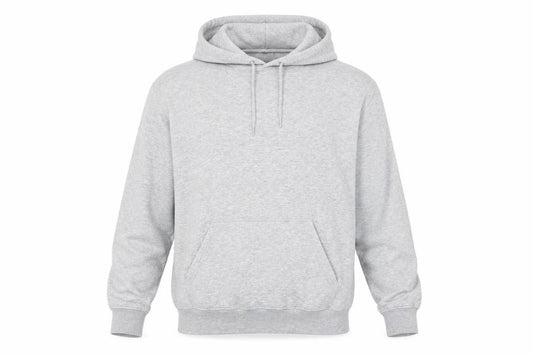 H&M Essentials Men’s Grey L Relaxed Fit Pullover Hoodie Fleece