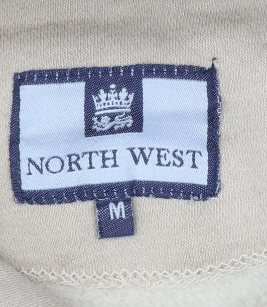 Additional view of North West Women's Beige M Pullover Hoodie Slogan Graphic Fleece