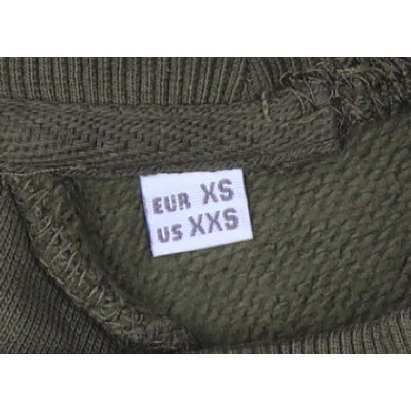 Additional view of Idioma Women Green XS Organic Cotton Pullover Sweatshirt Pocket Logo