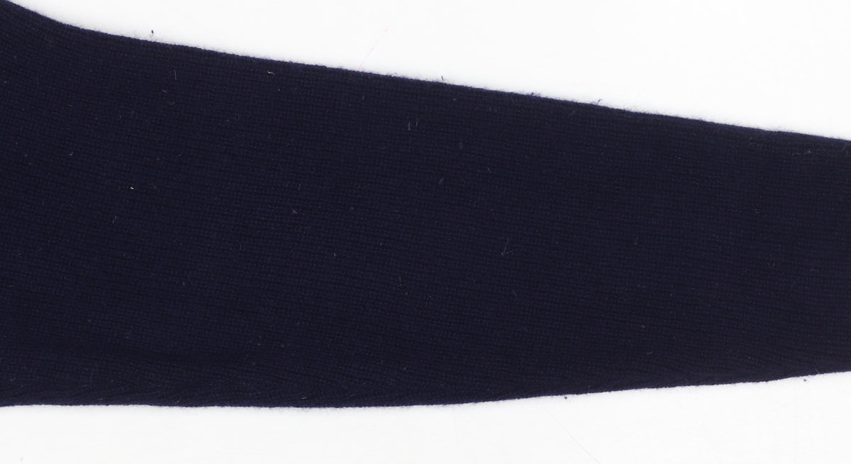 Jaeger Men's Blue M Wool Cashmere V-Neck Pullover Jumper