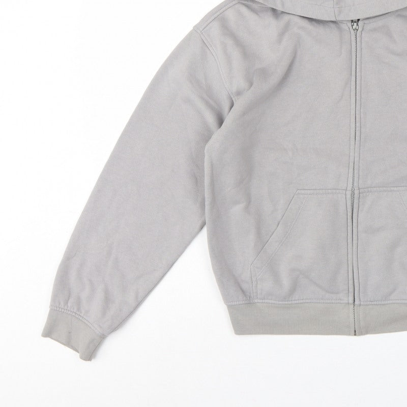 H&M Divided Women’s Grey XS Full Zip Hooded Fleece Hoodie