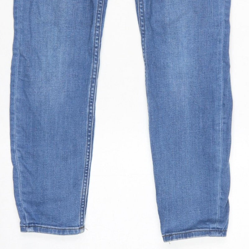 Crew Clothing Company Women’s Blue Skinny Jeans UK 8S Stretch Denim