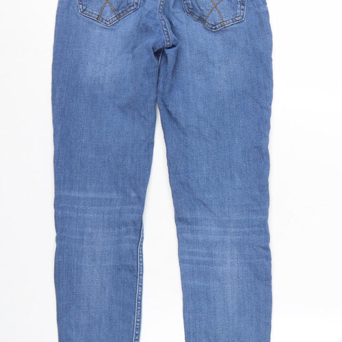 Crew Clothing Company Women’s Blue Skinny Jeans UK 8S Stretch Denim